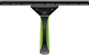 Squeegees leave a streak free finish.